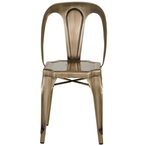 Premier Housewares Medeninast kovinski jedilni stol Grange &amp;ndash; Slike