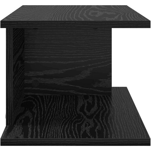  Noćni ormarić Crni hrast 40 x 30 x 25 cm Konstruirano drvo Slike