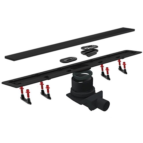 Pe&amp;scaron;tan slivnik frameless black matte 650 Slike