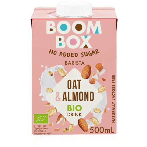 Boom Box BUM BOKS voćni napitak 500ml badem Slike