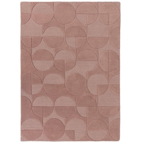 Flair Rugs ružičasti vuneni tepih Gigi, 120 x 170 cm Cijene