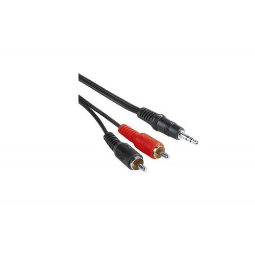 Hama Audio Kabl 3.5mm (mu&amp;scaron;ki) na 2x činč (mu&amp;scaron;ki), 2.0m Slike