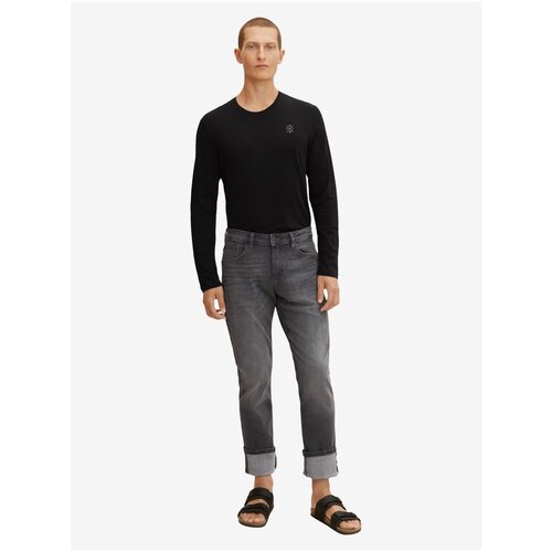 Tom Tailor Grey Men's Slim Fit Jeans - Men's Slike