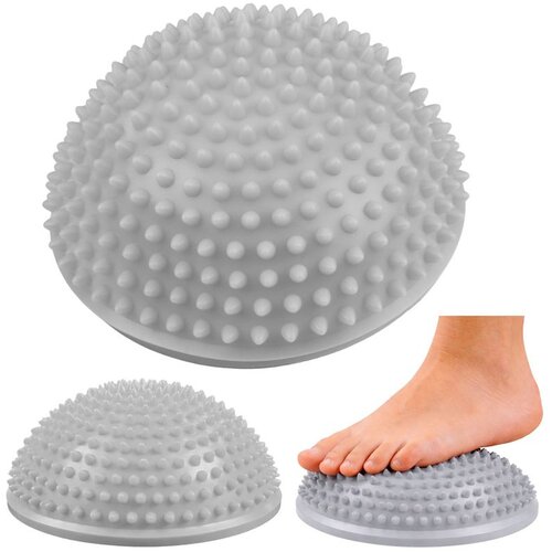  Senzorna hemisfera za masažu i vježbe ravnoteže, siva, 16 cm Cijene