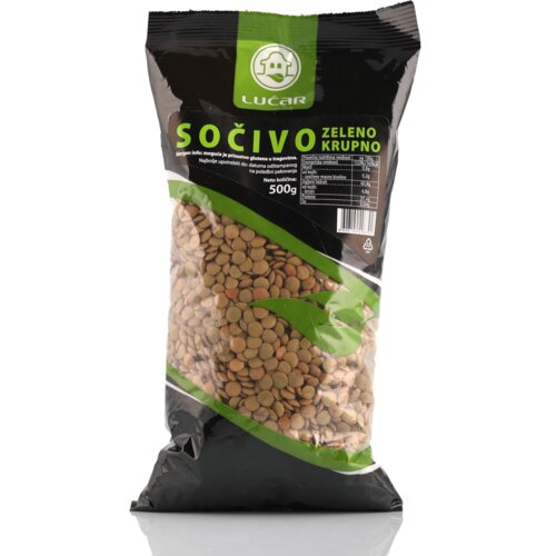Lucar LUČAR zeleno sočivo krupno 500g Cene