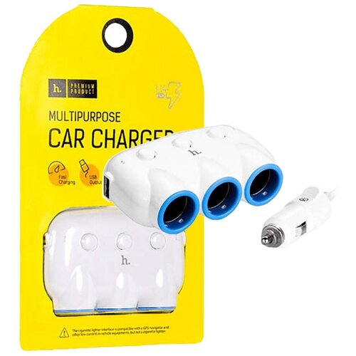 hoco. Auto punjač / razdjeljnik za smartphone, 2 x USB, 5V / 3.1 A – C1 Cijene