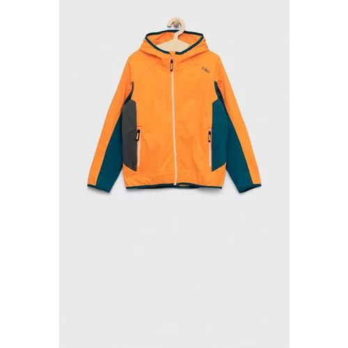 CMP Otroška jakna oranžna barva