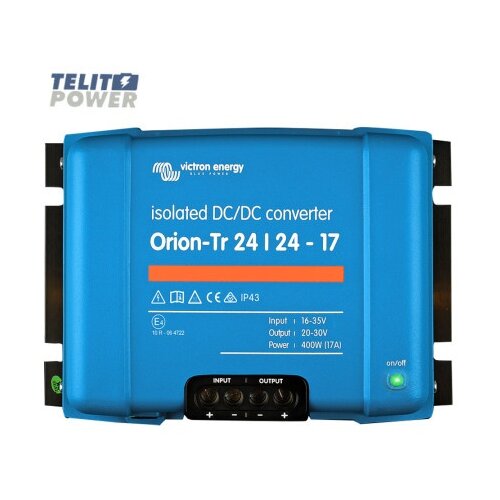 Victron Energy Victron Orion-Tr 24/24-17A DC-DC Konverter &ndash; 400W pretvarač za 24V sisteme ( 4435 ) Cene