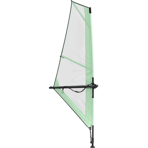  Naduvivi SUP s jedrom POSEIDON 330 x 76 x 15 cm Zelena za Slike