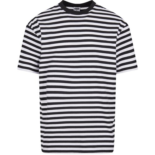 UC Men Men&amp;#039;s T-shirt Regular Stripe white/black Slike