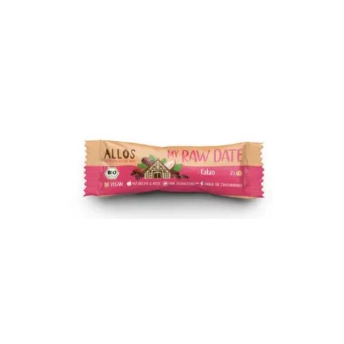 Allos Bio ploščica My Raw Date - kakav Cene