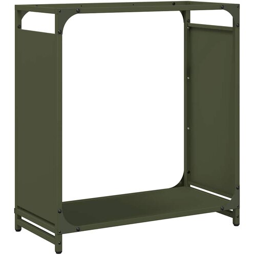  Stalak za drva 60x28x65 cm hladno valjani čelik Slike