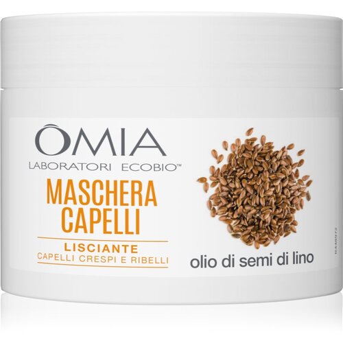 Omia Laboratories Olio di Semi di Lino hranilna maska za goste in neobvladljive lase 250 ml Cene