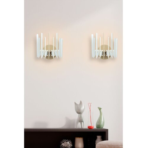 Opviq Zidna lampa E27 Max 40W, Bijela Cijene