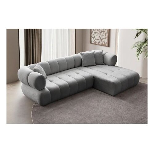Atelier Del Sofa ugaona garnitura petra right grey Slike