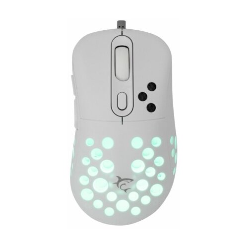 WHITESHARK mi&scaron;ka bela GM-5013 AZRAEL-W Gaming Cene