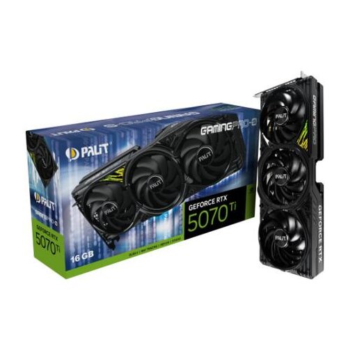 Palit VGA 5070 Ti GamingPro-S 16GB GDDR7, 256-bit, 3x DP, 1x HDMI Cijene