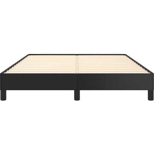  Okvir za krevet crni 140x190 cm od umjetne kože Slike