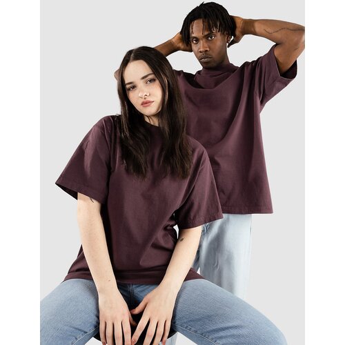 Shaka Wear 7.5 Max Heavyweight Garment Dye T-shirt wine Cene