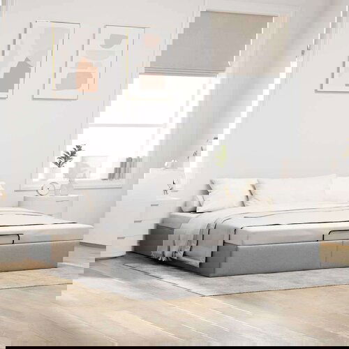  Otomanski okvir kreveta bez madraca 180x200 cm od tkanine Slike