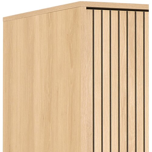 Actona garderobna omara v hrastovem dekorju v naravni barvi 51x200x60 cm albany &amp;ndash; Slike