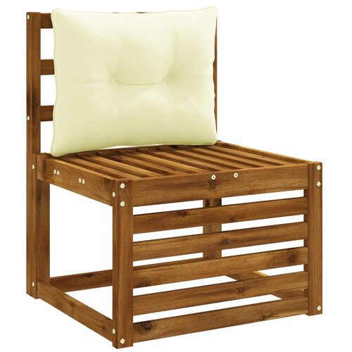  Jastučić za leđa PUTTEN 100% poliester Krem 50 x 40 x 10 cm - Krem 50 x 40 x 10 cm Poliester Slike