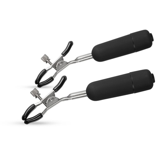 EasyToys - Fetish Collection stezaljke za bradavice s vibratorom Slike