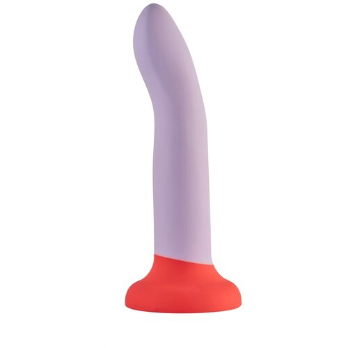 Love Signal - dvobarvni silikonski dildo velik (vijoličen) Cene