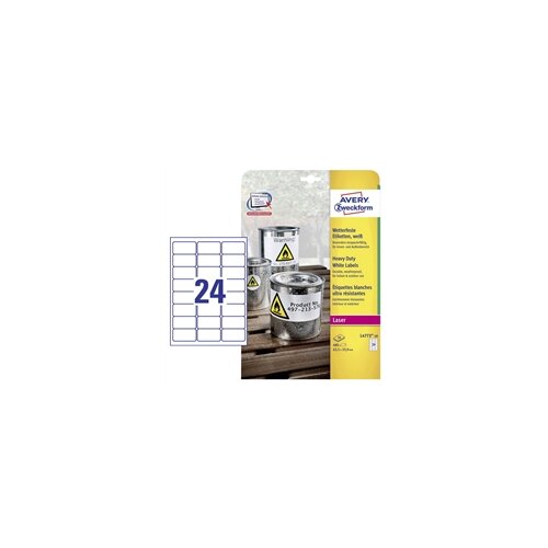 Avery Zweckform Naljepnice L4773-20, 63,5 x 33,9 mm, bijele Cijene