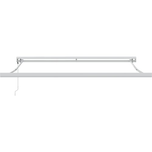 VidaXL Automatska uvlačiva tenda svjetlosiva 300x250 cm, zamjenski materijal za tendu za okvir 3x2,5 m svjetlosiv Slike