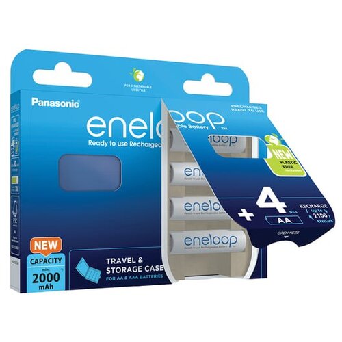 Panasonic eneloop baterija aa, 4 kom sa pvc kutijom Slike