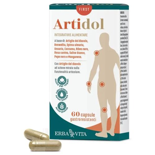 Erba-Vita Prirodni antiinflamatorni analgetik ArtiDol, 60 kapsula Cene