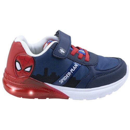 Spiderman Sportske tenisice s LED svjetlima Tamno plava Slike