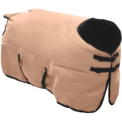  Pokrivač za konje Boja cappuccina 125 cm Poliester Slike