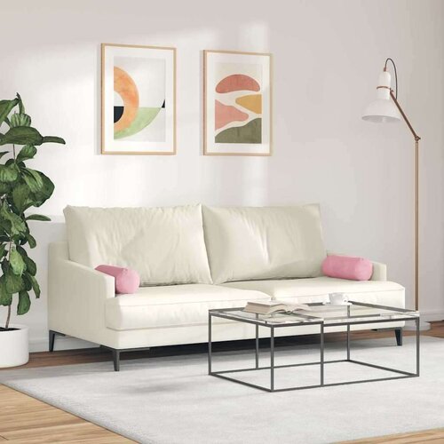 VidaXL valjkasti jastučići 2 pcs ružičasta &amp;Oslash; 15 x 40 cm Slike
