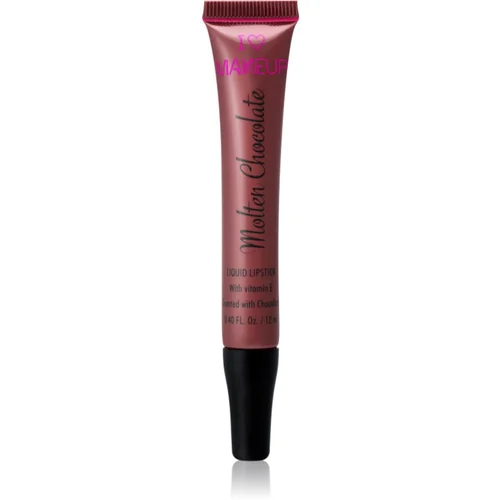 Revolution Lip Lava Molten Chocolate tekući ruž za usne nijansa Death by Chocolate 12 ml