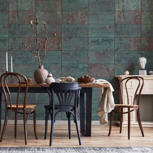  Tapeta - Turquoise Concrete 50x1000 Vodootporna Cijene