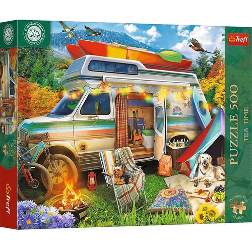 Trefl Puzzle EB: Kampiranje, premium puzzle od 500 dijelova – Cene