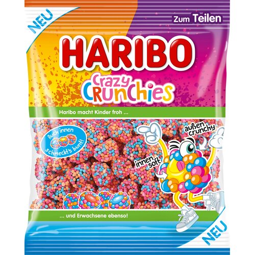 Haribo Crazy Crunchies - 160 g Slike