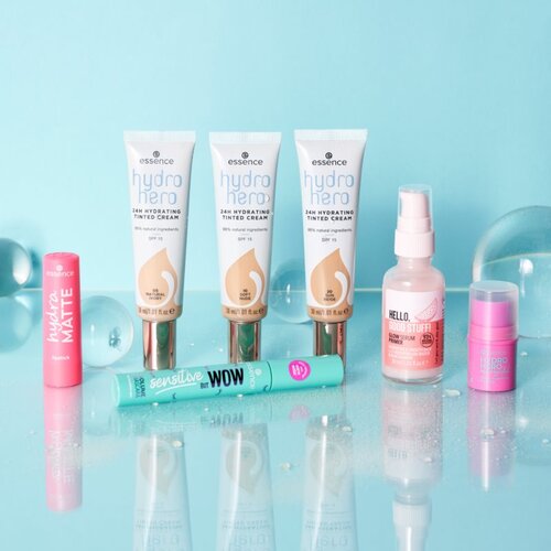 Essence hello, good stuff! glow serum primer podloga za make-up s vodom od dinje 30 ml za žene Slike