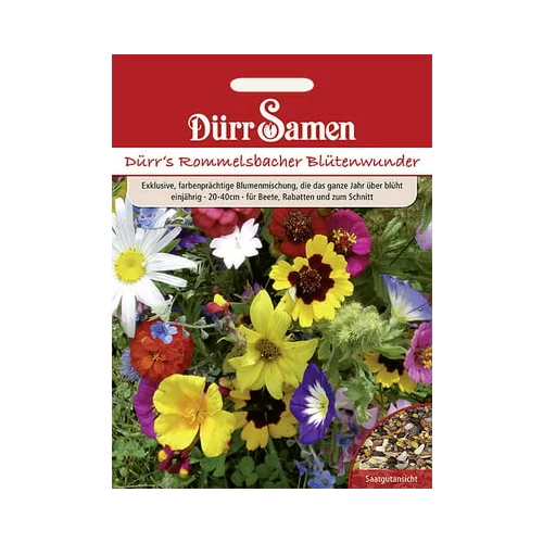 Dürr Samen Dürrov cvetlični čudež Rommelsbacher - Zadostuje za približno 150-200 m²