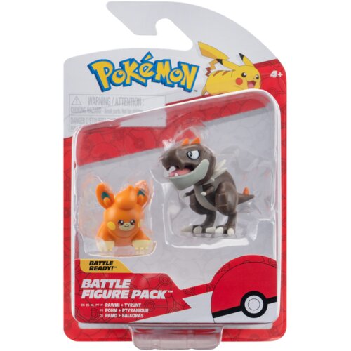 Pokemon figurica &amp;quot;Battle figure&amp;quot; - Tyrunt and Pawmi Slike