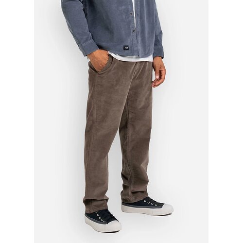 Reell Regular Flex Chino Hlace flanel cord olive brown Slike