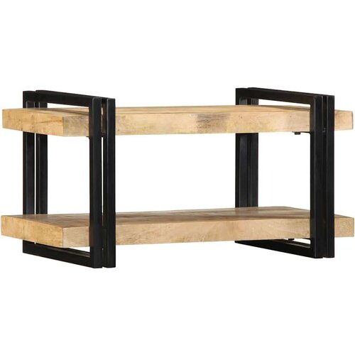 VidaXL zidna polica 70x33x35 cm puno grubo drvo mango Slike