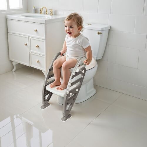 Dolu Adapter za WC &amp;Scaron;olju sa Stepenicama Slike