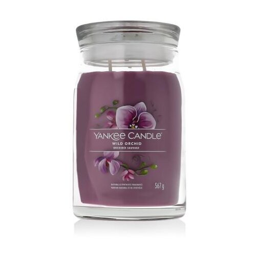Yankee Candle Signature Wild Orchid 567 g di&amp;scaron;eča svečka Slike