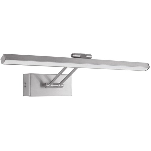Nova Luce Aluminijasta LED stenska svetilka z upogljivo konstrukcijo v srebrni barvi Marnell &ndash; Cene