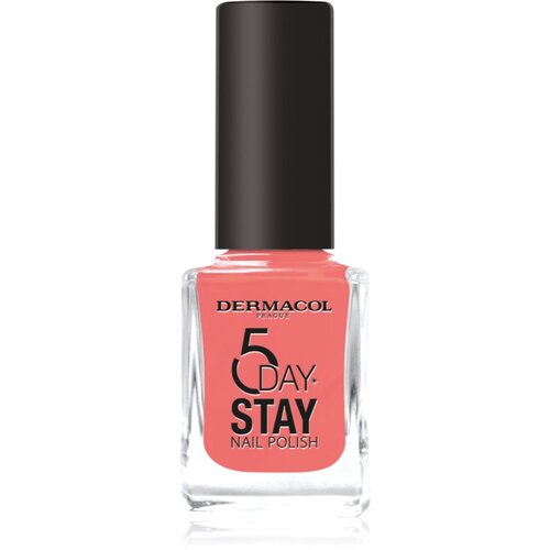 Dermacol 5 Day Stay dolgoobstojen lak za nohte odtenek 60 Coral Island 11 ml Cene