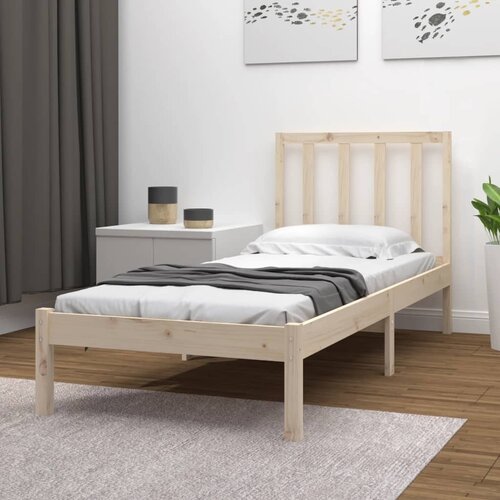 Furnova Posteljni okvir iz trdne borovine 100x200 cm, (21939698) Slike