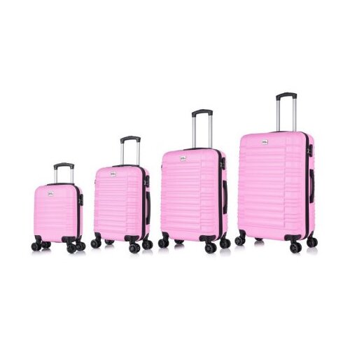 Sazio Set 4 ABS kofera Sanremo roze 100066 Cene